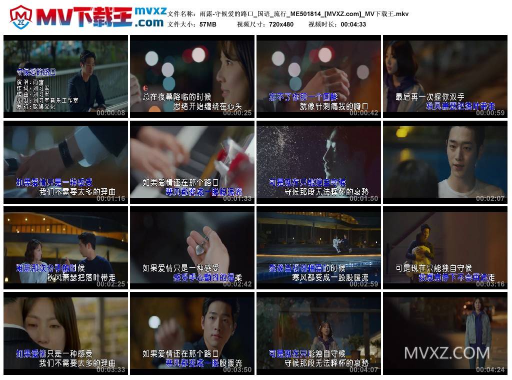 雨露-守候爱的路口_国语_流行_ME501814